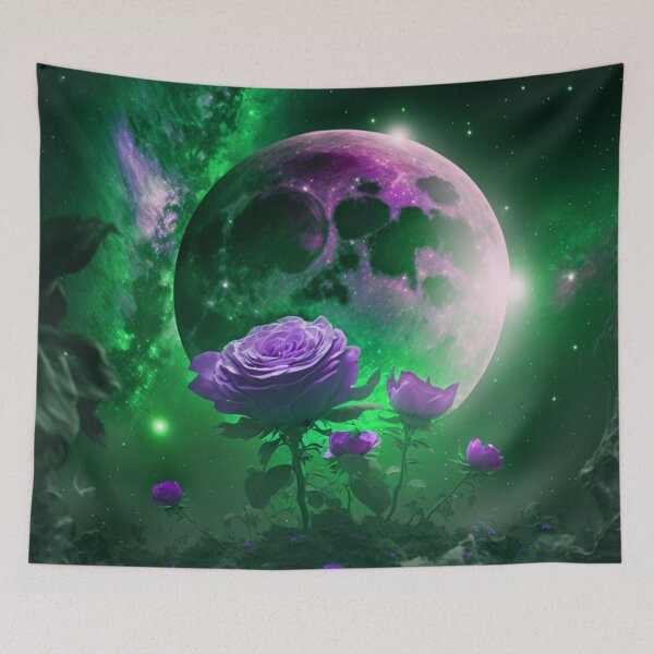 Item preview, Purple Roses on an Alien World designed and sold by Healio2.