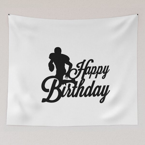 Item preview, Birthday T-Shirt, Happy Birthday T-shirt, american football players theme, Birthday Gift, Design for Man and Ladies ,Boy and Girl ,Classic T-Shirt Gift designed and sold by sixday 7day.