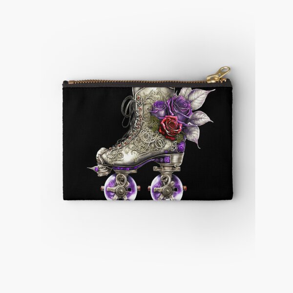 Item preview, Filligree and Roses Steampunk Roller Skate designed and sold by VicAndSteam.
