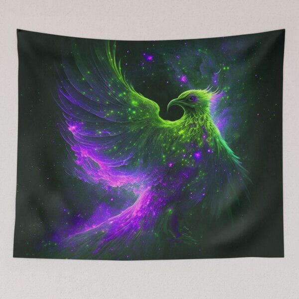 Item preview, Purple Phoenix in Space designed and sold by Healio2.