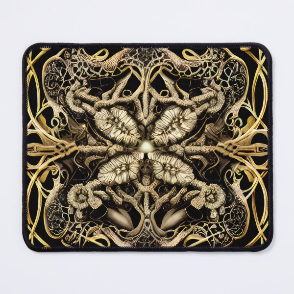 Item preview, Intricate gold clover design designed and sold by Midnight-Hour.