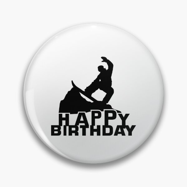 Item preview, Birthday T-Shirt, Happy Birthday T-shirt, snowboarding theme, Birthday Gift, Design for Man and Ladies ,Boy and Girl ,Classic T-Shirt Gift designed and sold by sixday 7day.
