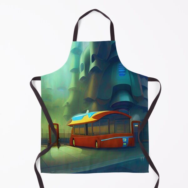 Item preview, Futuristic Bus Stop designed and sold by mghtymvrk2040.