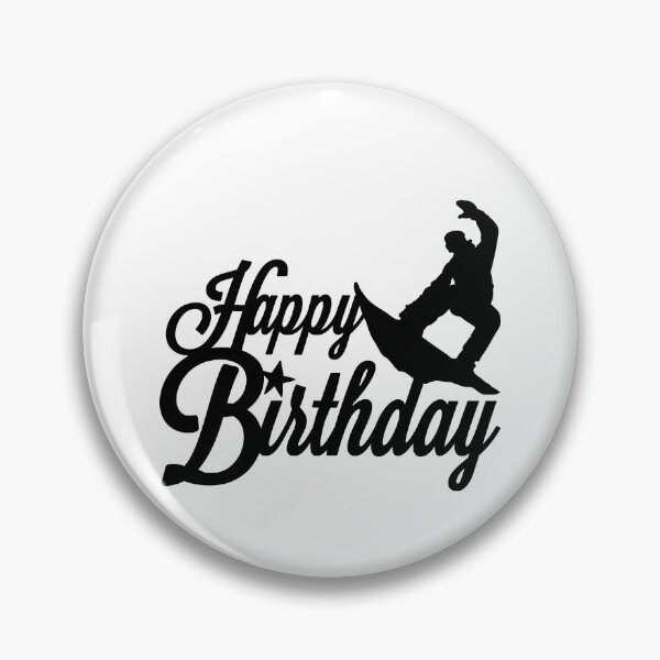 Item preview, Birthday T-Shirt, Happy Birthday T-shirt, snowboarding theme, Birthday Gift, Design for Man and Ladies ,Boy and Girl ,Classic T-Shirt Gift designed and sold by sixday 7day.