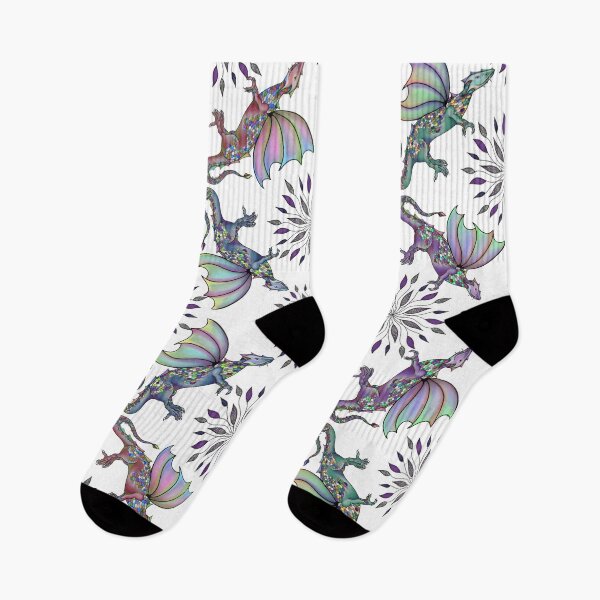 Item preview, Dragons and Sparks Pattern designed and sold by lezell.