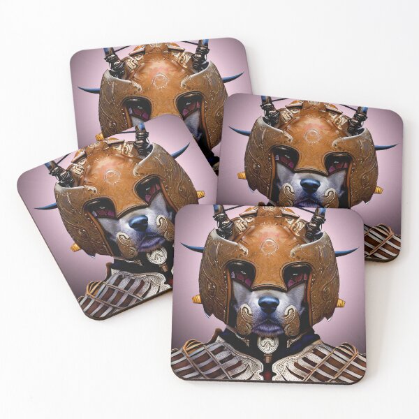 Item preview, Dog Samurai Warrior designed and sold by mghtymvrk2040.