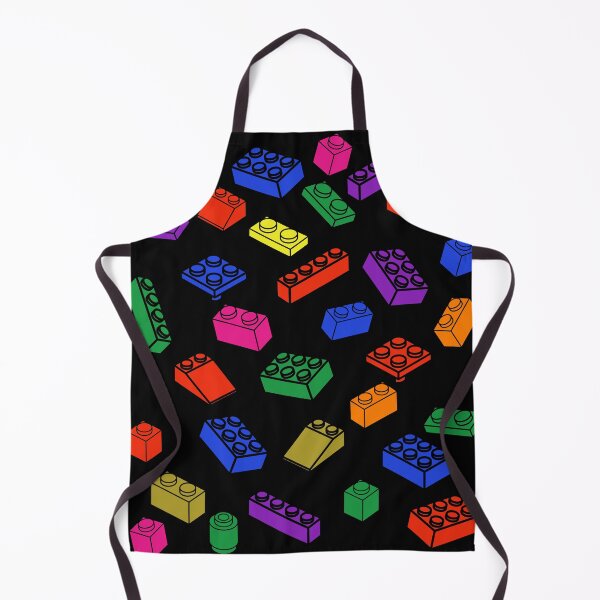 Item preview, Building Bricks Colorful Plastic Blocks Master Builder Pattern designed and sold by BeansHotTees.