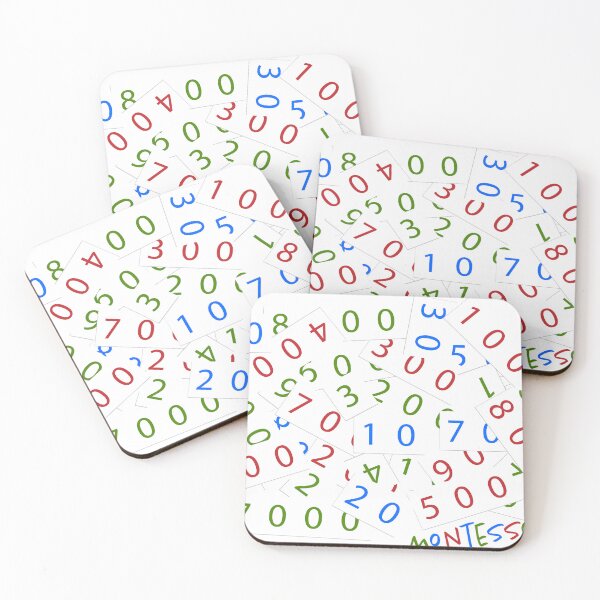 Item preview, Montessori - Long Numbers designed and sold by LaTorreRosa.