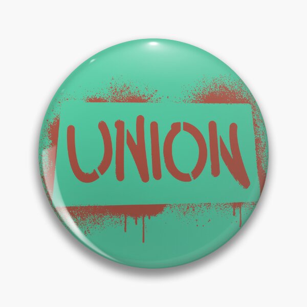 Item preview, union stencil - red designed and sold by BrownWoodRobot.
