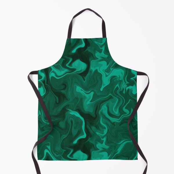 Item preview, Emerald Green Swirls Art, Green Marble Print, Seamless Pattern designed and sold by Marina Oliveira Studio.