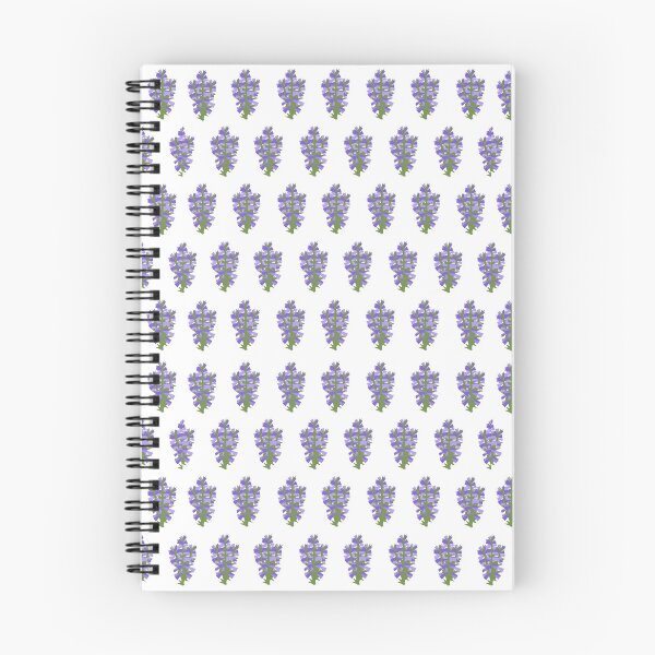 Item preview, Lilac pattern - purple floral designed and sold by ebcameron.