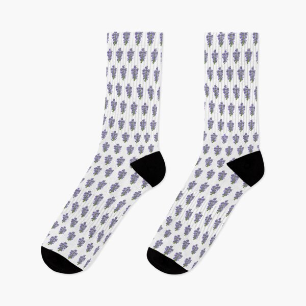 Item preview, Lilac pattern - purple floral designed and sold by ebcameron.