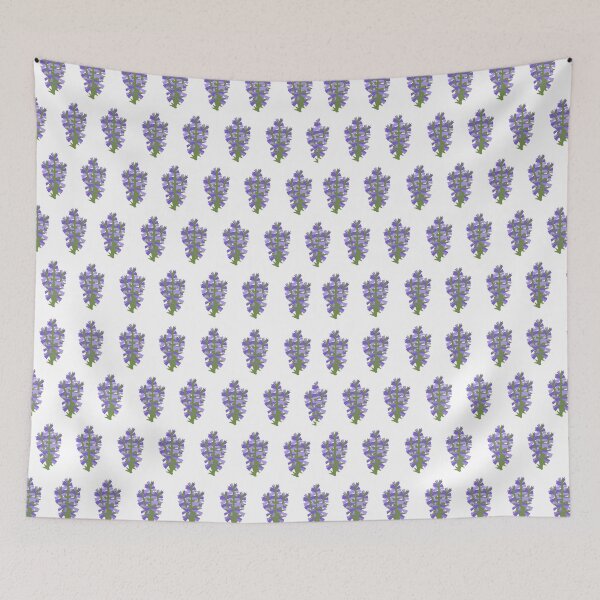 Item preview, Lilac pattern - purple floral designed and sold by ebcameron.