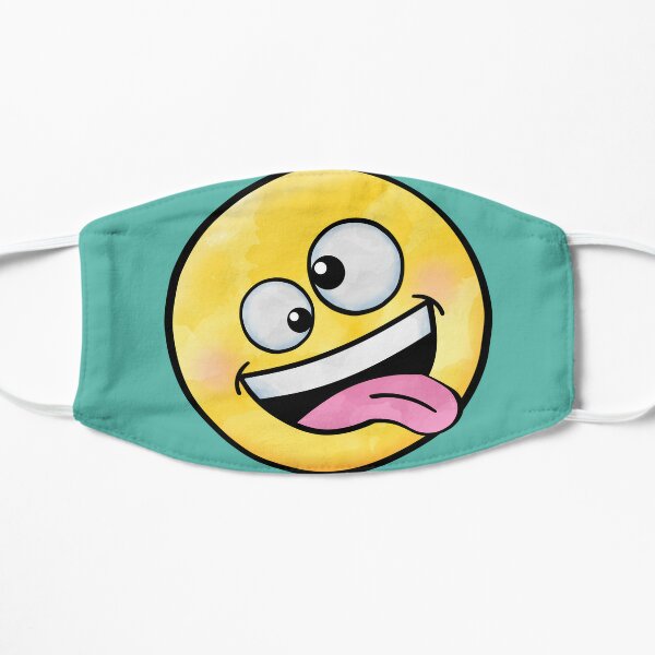 Mascarillas Emoji Lengua Fuera Redbubble