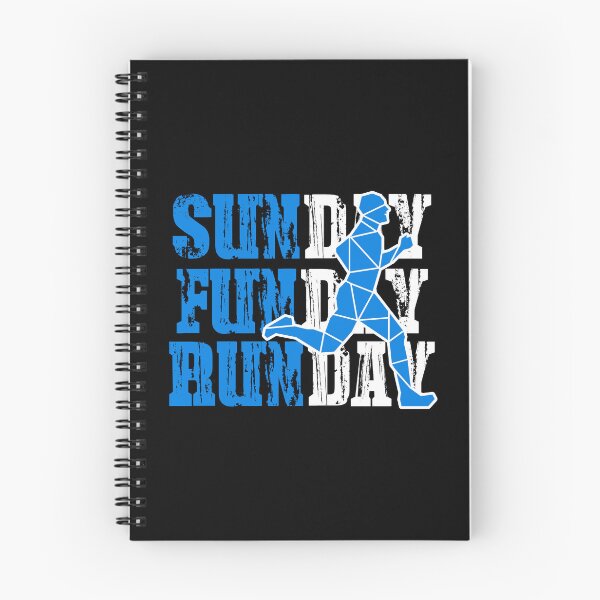 Item preview, SUNDAY, FUNDAY, RUNDAY BLUE RUNNER MEN designed and sold by the Zarock Shop.