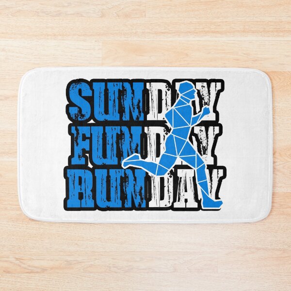 Item preview, SUNDAY, FUNDAY, RUNDAY BLUE RUNNER MEN designed and sold by the Zarock Shop.