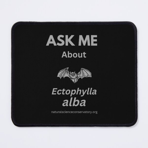 Item preview, Ask Me About Ask Me About Ectophylla alba (The Honduran White Bat, Caribbean White Tent-making Bat) designed and sold by Discovered.