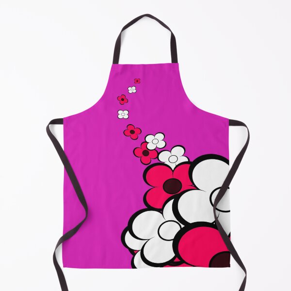 Item preview, Hot Pink and White Flowers designed and sold by treasured-gift.