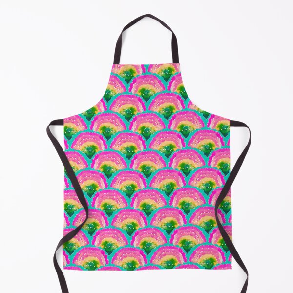 Item preview, Pink Green Blue Watercolor Mermaid Art, Seamless Pattern, Scales Print, Handpainted, Girlie Print designed and sold by Marina Oliveira Studio.