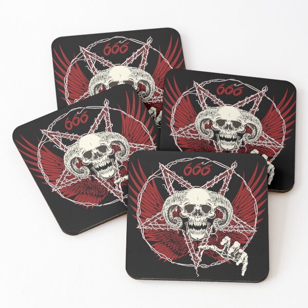 Item preview, Demon skull designed and sold by JoRealm.