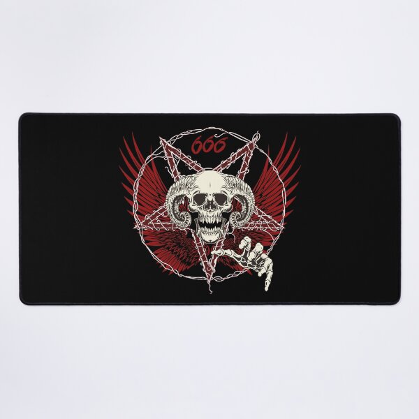 Item preview, Demon skull designed and sold by JoRealm.