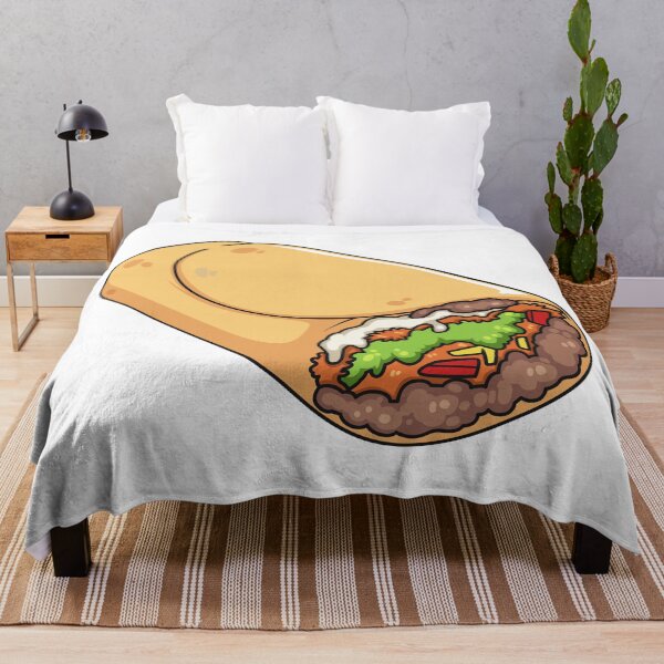 Item preview, Burrito cartoon illustration designed and sold by Misscartoon.
