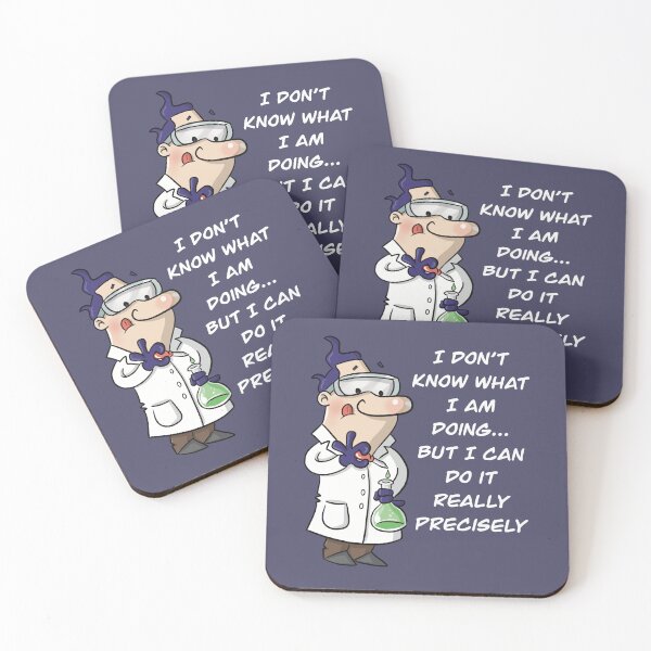 Item preview, Funny Researcher (Light Text for Dark Backgrounds) designed and sold by Science Lab Designs.