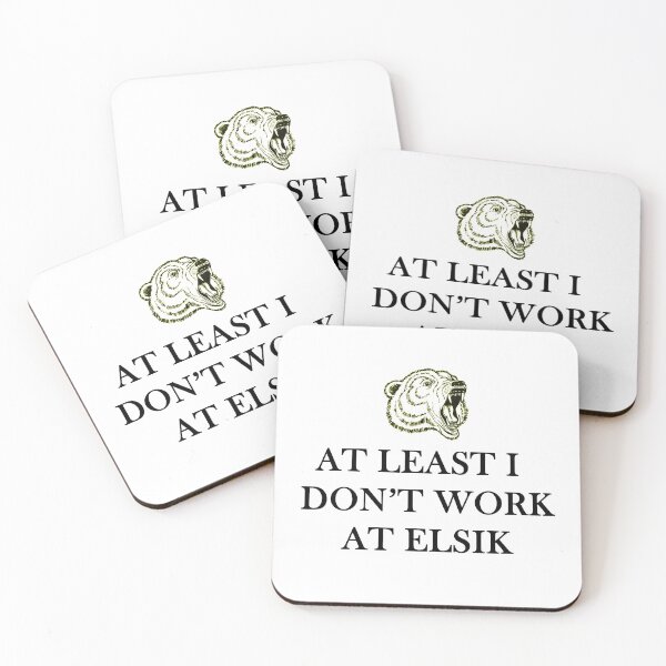 Item preview, I Don't Work at Elsik designed and sold by dokilen.