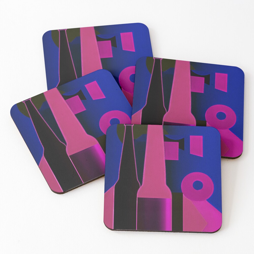Item preview, Coasters (Set of 4) designed and sold by TiltedCode.