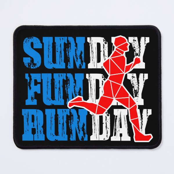 Item preview, SUNDAY, FUNDAY, RUNDAY RED RUNNER MEN designed and sold by the Zarock Shop.