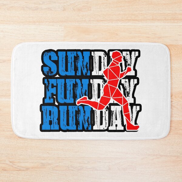 Item preview, SUNDAY, FUNDAY, RUNDAY RED RUNNER MEN designed and sold by the Zarock Shop.