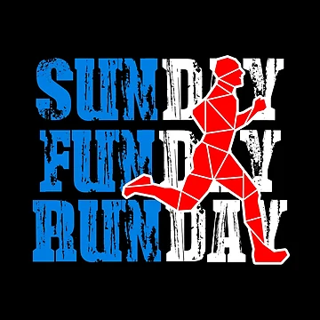 Artwork thumbnail, SUNDAY, FUNDAY, RUNDAY RED RUNNER MEN by the Zarock Shop
