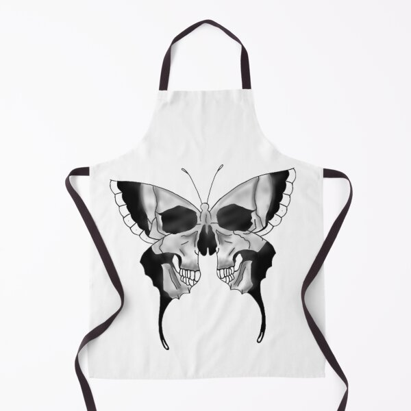 Item preview, human skull butterfly designed and sold by shamallau.