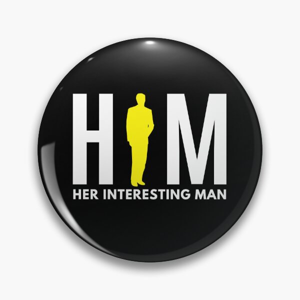 Item preview, Gender Identity | HIM Acronym | Her Interesting Man (Yellow) designed and sold by ACRONYMSONLY.