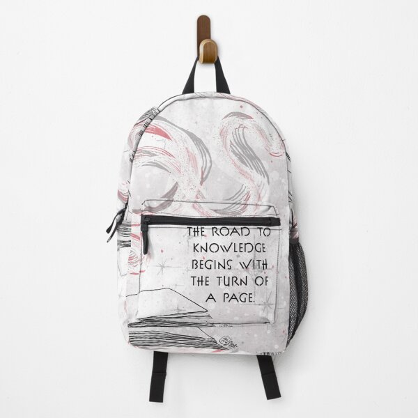 Item preview, The Road To Knowledge Begins With The Turn Of A Page designed and sold by Gillian Mazzara.