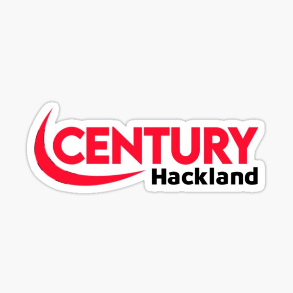 Century-Hackland, Tee-shirts,  and Hats Accessories  Sticker