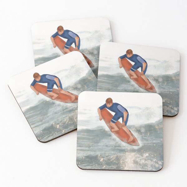 Item preview, Surfer riding the waves designed and sold by BeeDazzzled.