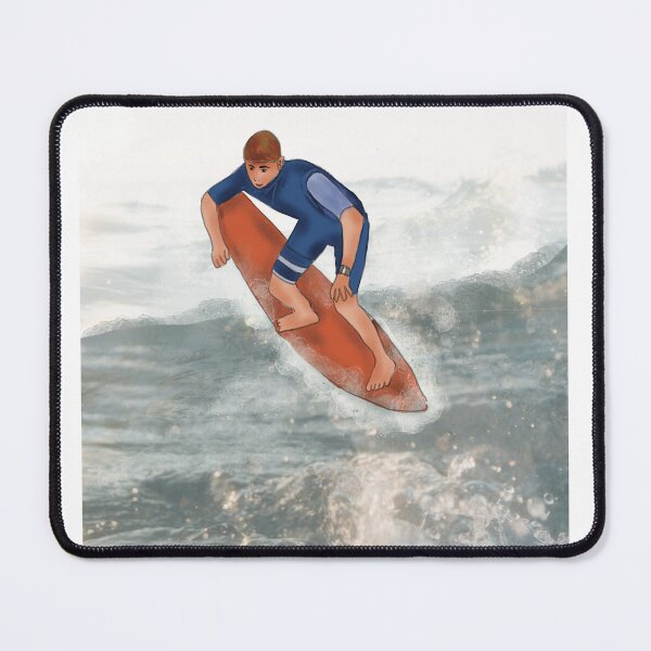Item preview, Surfer riding the waves designed and sold by BeeDazzzled.