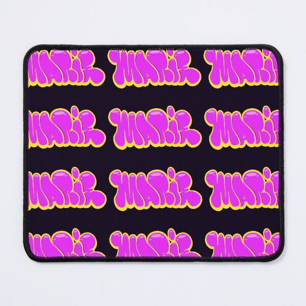 Item preview, Pink Marie Name Tag designed and sold by ArtByNabes.