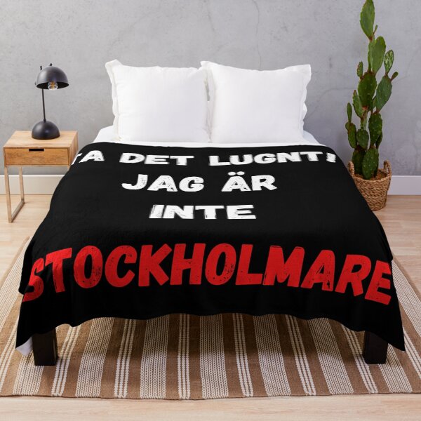 Item preview, Ta det lugnt. Jag är inte Stockholmare! designed and sold by 2Cheesy4U.