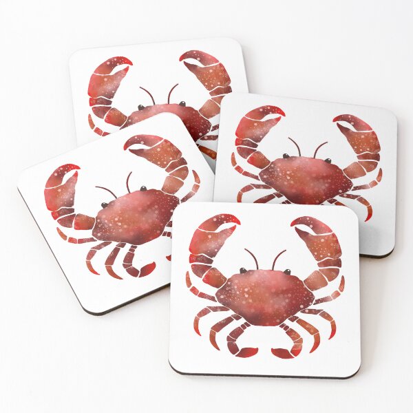 Item preview, Red Speckled Crab designed and sold by MoonlightMoth.