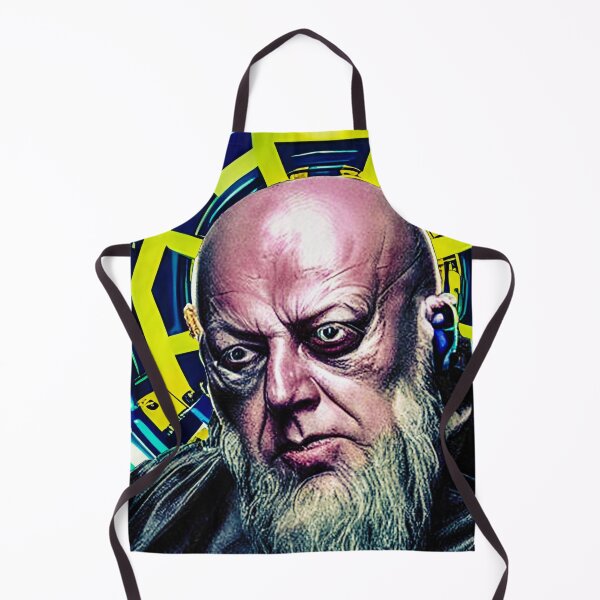 Item preview, Cyber Punk Aleister Crowley The Great Beast of Thelema as Old Man designed and sold by Ataraxia  Apparel.