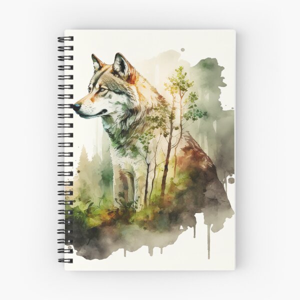 Item preview, Discover the beauty of wolf art - Lone Wolf Spirit Animal designs, Big Bad Wolf, Gray Wolves, Wolv paint & Wolv watercolor, Beautiful Wolf Art designs designed and sold by Globuwear.