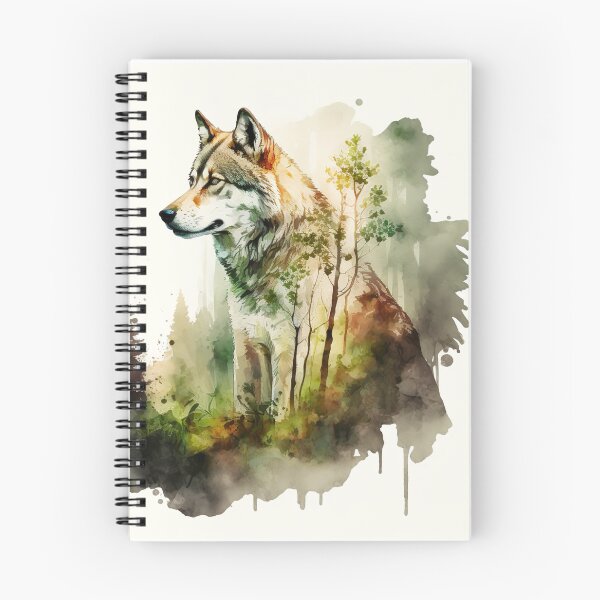 Item preview, Discover the beauty of wolf art - Lone Wolf Spirit Animal designs, Big Bad Wolf, Gray Wolves, Wolv paint & Wolv watercolor, Beautiful Wolf Art designs designed and sold by Globuwear.