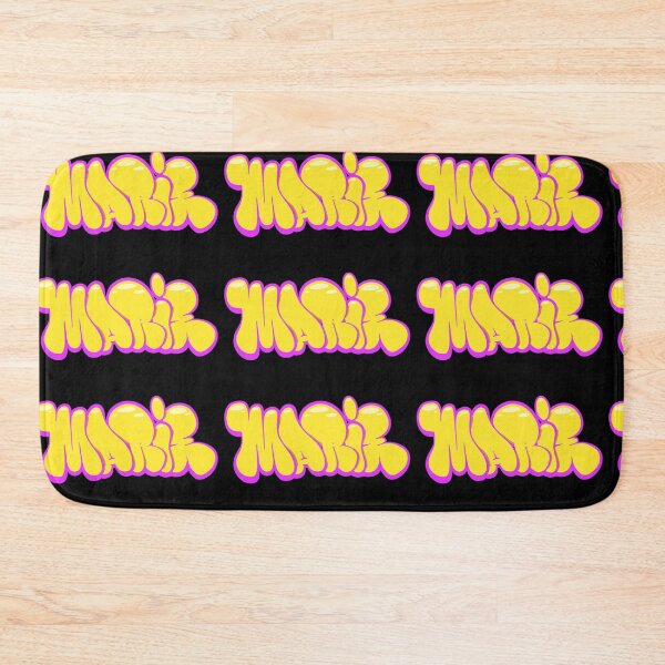 Item preview, Yellow Marie Name Tag designed and sold by ArtByNabes.
