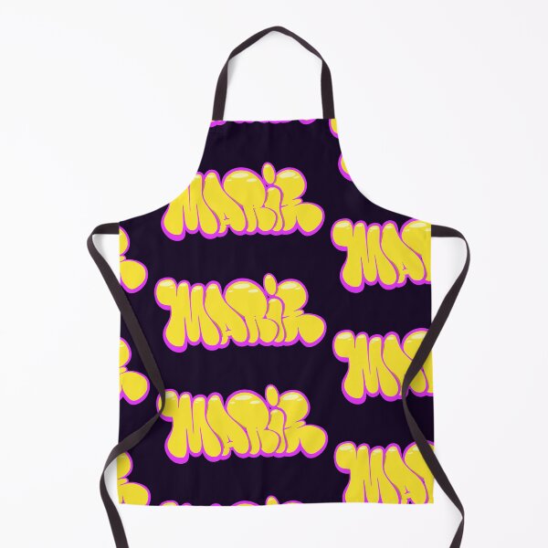 Item preview, Yellow Marie Name Tag designed and sold by ArtByNabes.