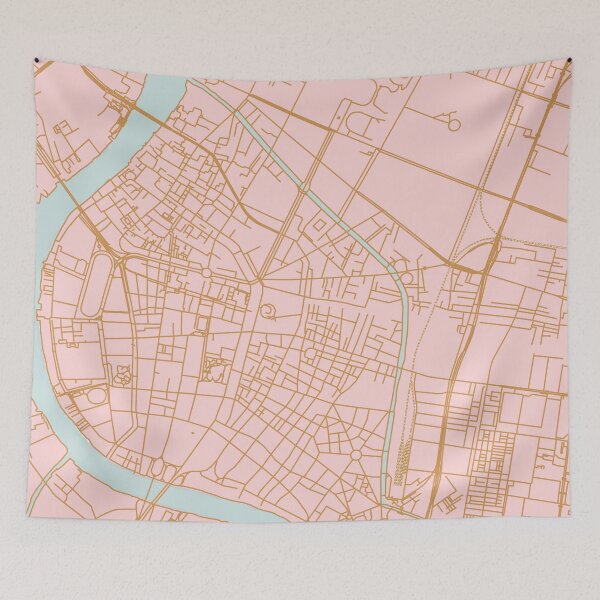 Item preview, Bangkok map designed and sold by AnnaGo.