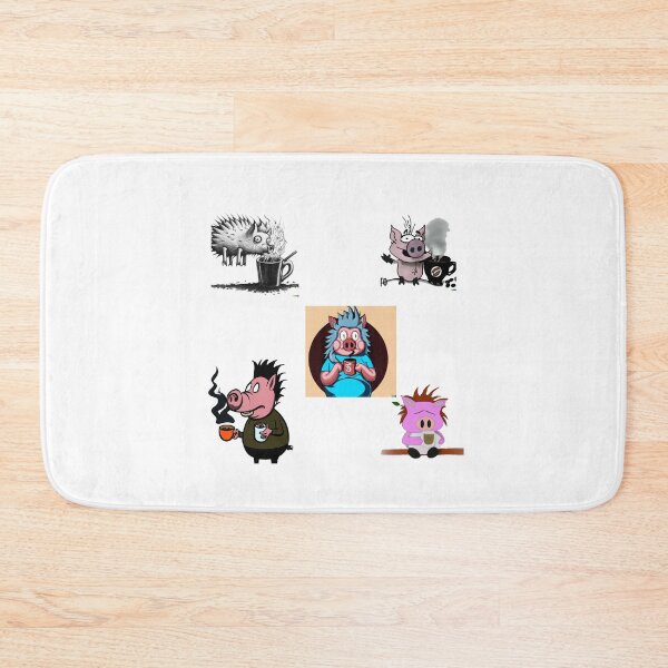 Item preview, COFFEE HOG STICKER PACK OF 5 designed and sold by unclejab.