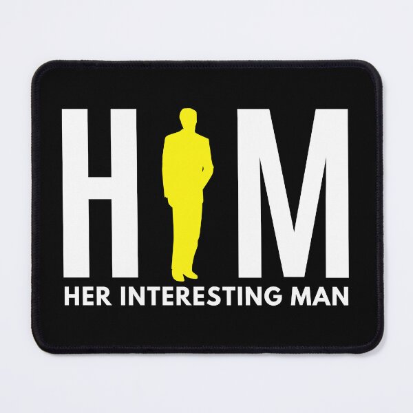 Item preview, Gender Identity | HIM Acronym | Her Interesting Man (Yellow) designed and sold by ACRONYMSONLY.