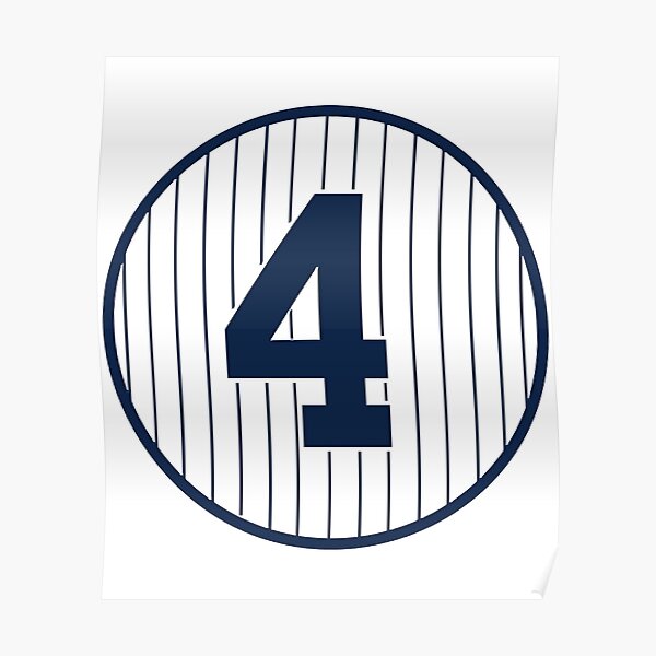 Yankees Retired Numbers Posters for Sale